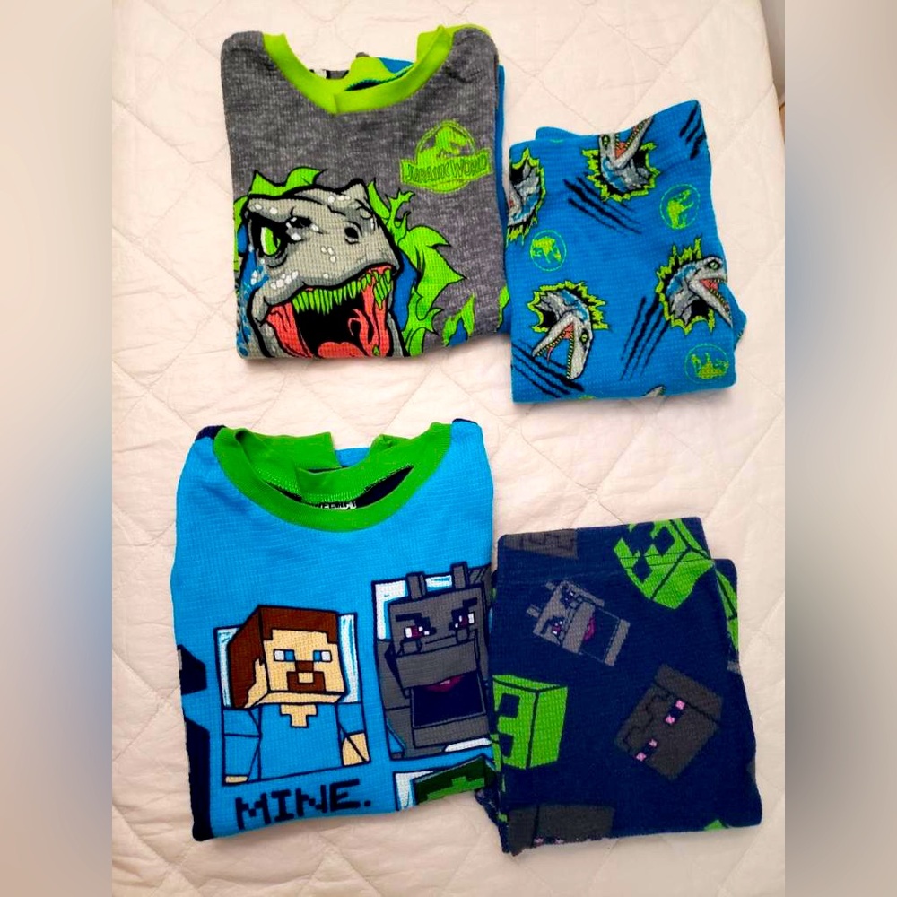 Boys Thermal Pajamas Set